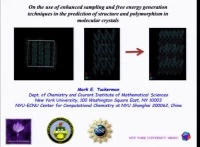 On the Use of Enhanced Sampling and Free Energy Generation Techniques in the Prediction of Structure and Polymorphism in Molecular Crystals icon