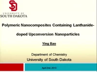 Fabrication of Polymeric Nanocomposites Containing Lanthanide-Doped Upconversion Nanoparticles icon