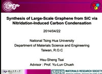 Synthesis of Large-Scale Graphene from SiC via Nitridation-Induced Carbon Condensation icon
