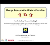 Charge Transport Mechanisms in Lithium Peroxide icon