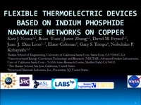 Flexible Thermoelectric Devices Based on Indium Phosphide Nanowire Networks on Copper icon