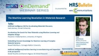 The Machine Learning Revolution in Materials Research icon