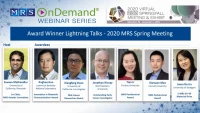 Award Winner Lightning Talks - 2020 MRS Spring Meeting icon