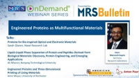 Engineered Proteins as Multifunctional Materials icon