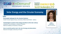 Solar Energy and the Circular Economy icon