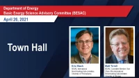  Department of Energy Basic Energy Science Advisory Committee (BESAC) Town Hall icon