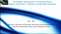 Performance Enhancement of Pentacene Based Organic Field-Effect Transistor through DNA Interlayer icon
