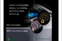 Physics of Local Crystallography: Phases, Symmetries, and Defects from the Bottom Up icon