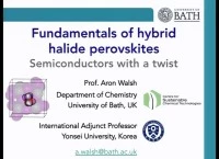 Fundamentals of Hybrid Halide Perovskites: Semiconductors with a Twist icon