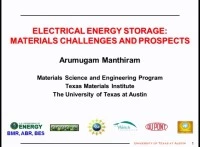 X1.01 - Electrical Energy Storage: Materials Challenges and Prospects icon