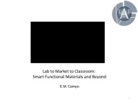 A4.04 - Lab to Market to Classroom: Smart Functional Materials and Beyond icon