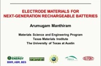Part I: Electrode Materials for Next Generation Rechargeable Batteries icon