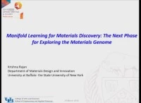 Manifold Learning for Materials Discovery: The Next Phase for Exploring the Materials Genome icon