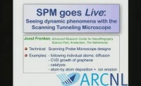 "SPM Goes Live - Seeing Dynamic Phenomena with the Scanning Tunneling Microscope" - the 2017 MRS Innovation in Materials Characterization Award Talk icon