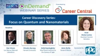 Career Discovery Series: Focus On Quantum and Nanomaterials icon