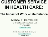 Customer Service in Healthcare – The Impact of Work / Life Balance - SPECIAL EXHIBITOR SESSION SPONSORED BY CENTENE icon