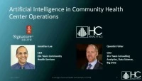 Artificial Intelligence in Community Health Center Operations icon