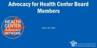 Advocacy for Board Members: Stand Up for the Health Center Mission icon