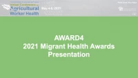 2021 Migrant Health Awards Presentation icon