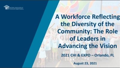 A Workforce Reflecting the Diversity of the Community: The Role of Leaders in Advancing the Vision icon