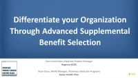 Differentiate your Organization Through Advanced Supplemental Benefit Selection icon