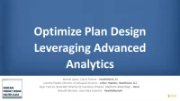 Optimize Plan Design Leveraging Advanced Analytics icon