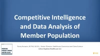 Competitive Intelligence and Data Analysis of Member Population  icon