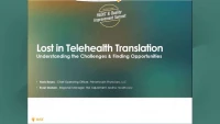 Lost in Telehealth Translation: Understanding the Challenges and Finding Opportunities icon