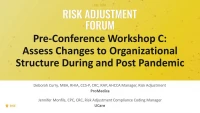 Workshop C: Assess Changes to Organizational Structure During and Post Pandemic icon