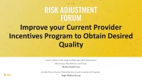 B: Improve your Current Provider Incentives Program to Obtain Desired Quality icon