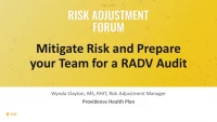 A: Mitigate Risk and Prepare your Team for a RADV Audit icon