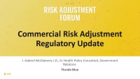 A: Commercial Risk Adjustment Regulatory Update icon