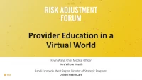 B: Provider Education in a Virtual World icon