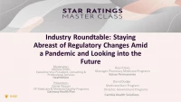 Industry Roundtable: Staying Abreast of Regulatory Changes Amid a Pandemic and Looking into the Future icon