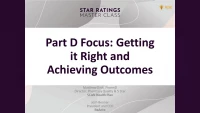 Part D Focus: Getting it Right and Achieving Outcomes icon