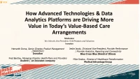 How Advanced Technologies & Data Analytics Platforms are Driving More Value in Today’s Value-Based Care Arrangements icon
