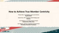 How to Achieve True Member Centricity icon