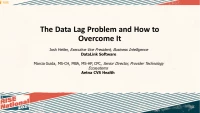 The Data Lag Problem and How to Overcome It icon