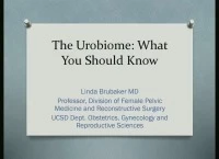 The Urobiome: What You Should Know (Keynote Address) icon