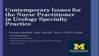 Contemporary Policy and Practice Issues for the Nurse Practitioner in Urology Specialty Practice  icon