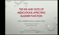 The Ins and Outs of Medications Affecting Bladder Function  icon