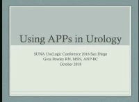 "Do You have a Smartphone?" The Use of Technology for Management of Urology Patients icon