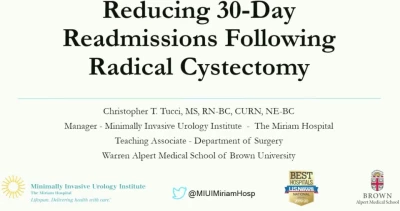 Reducing 30-Day Readmissions following Radical Cystectomy - Part 2 icon