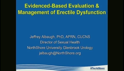 Evidence-Based Evaluation and Management of Erectile Dysfunction icon