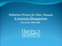 Palliative Primer for Pain, Anorexia and Nausea Management icon