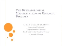 Dermatological Manifestations of Urologic Diseases icon