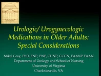 Urology/Urogynecologic Medications for Older Adults: Focus on the Beers 2012 Criteria icon