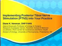 Implementing Posterior Tibial Nerve Stimulation (PTNS) into Your Practice icon