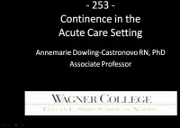 Continence in the Acute Care Setting icon