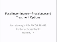 Update on Fecal Incontinence Management icon